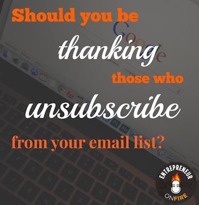 building an email list